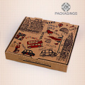 Corrugated Pizza Box Kraft Takeout Containers