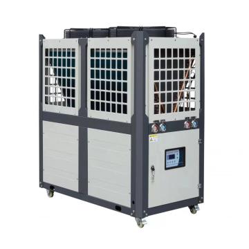 Air Cooled Water Chiller Shaping Industrial Refrigeration Ice Water Freezer 3p10p Air Cooled Box Type Industrial Chiller