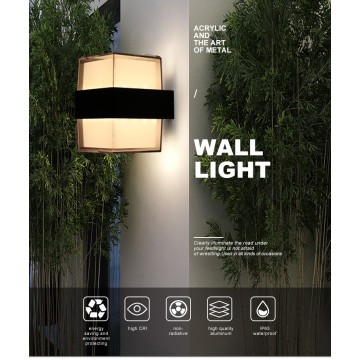 Venta caliente lámpara de pared led luz exterior 7W