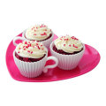 Food Grade Silicone Cup Cake Molds With Saucer