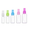 50ml 30ml pet room pet material plastic mist spray bottle with spray pump 20/410