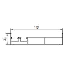 sliding aluminium window&door frame extrusion mold