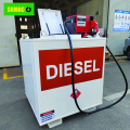 Station mobile portable pour carburant réservoir diesel avec pompe