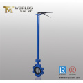 Ductile Iron Lug Butterfly Valve with Extension Bar