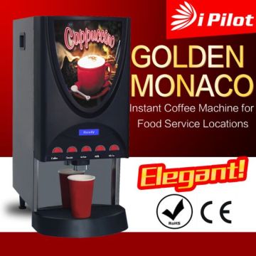 Máquina de café instantáneo de bebidas calientes