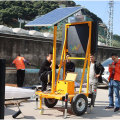 Solar road construction P10 portable led display