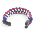 Pulsera para hombre Survival 3 Color Paracord para mujer