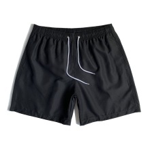 Black Men's Casual Swimming Trunks Customization