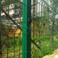 Multicolor Triangle Bending Guardrail Mesh Fence