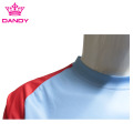 T-shirts de football pour jeunes en polyester OEM Dri Fit