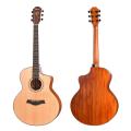 Guitare acoustique mate mate mate 41 pouces