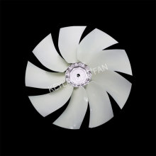 9 blades axial impeller for crane engine cooling