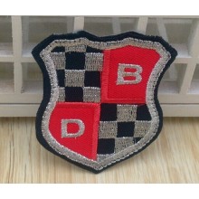 New Design Customized Big Embroidery Woven Patch For Leather Coat