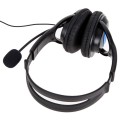 hands free headset call center headphone with air tube