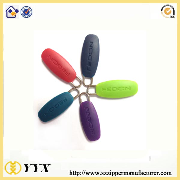 silicone zipper puller for bags