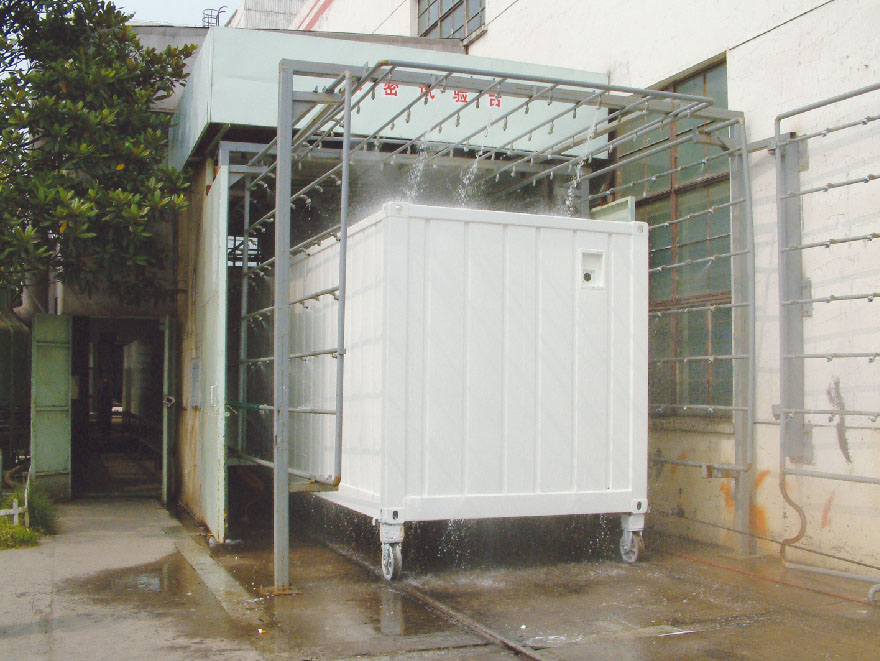 water tightness test for Modular Accommodation Container Type