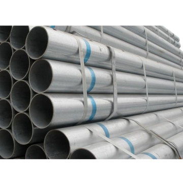 Tensile Strength Galvanized Gi Erw Round Steel Pipe