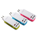 Adaptateur secteur USB 4 ports US Travel