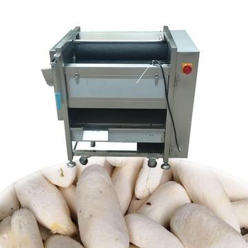 Mini machine de nettoyage et d'épluchage de manioc