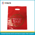 Plastic Handling Packaging Bag with OEM Printing