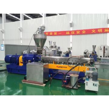 POM with glass fiber reinforcement granulator