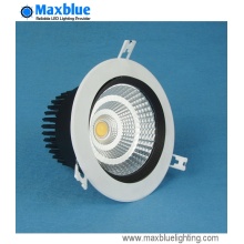 COB Luz de techo empotrada LED COB Downlight