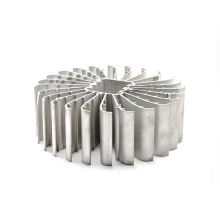 Perfil de extrusión de aluminio personalizado disipador de calor