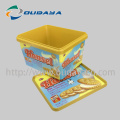 Food Grade Plastic Container with Biscuit Box