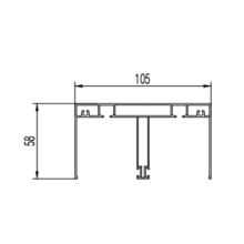 Articles de travail sanitaire Moule d&#39;extrusion de profil en aluminium