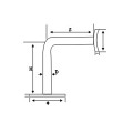 SUS 304 Handrail Bracket for Handrail and Railing (CR-313)