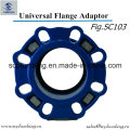 Adaptador de Flange Acoplamento PE PVC UPVC Tubo Universal