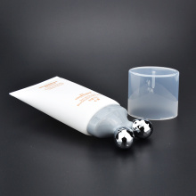 2020 nuevos productos Roller de lujo 100 ml Tubo cosmético biodegradable de plástico blanco