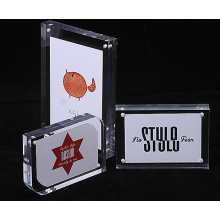 Customized clear acrylic photo frame