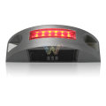 red LED flashing aluminum pavement solar road stud