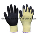 Heat Contacted Work Glove with Sandy Nitrile Coating (NK3033)