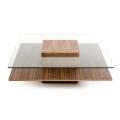 Contemporary coffee tables walnut coffee table