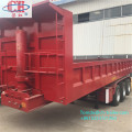 clinker and gravel transport Dumper trailer Rear