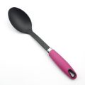 Heat Resistant Nylon Solid Spoon With PP Handle