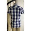 Men's Slim Fit Shirt Short Sleeve Dress Shirt