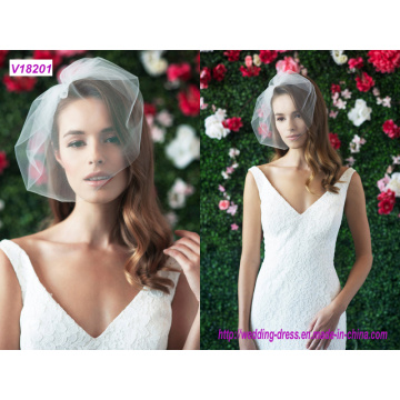 Braut Hochzeit Schleier Kurz Stil Brautschleier