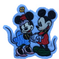 Broderie Animal Paillettes Fourrure Patch Mickey Mouse