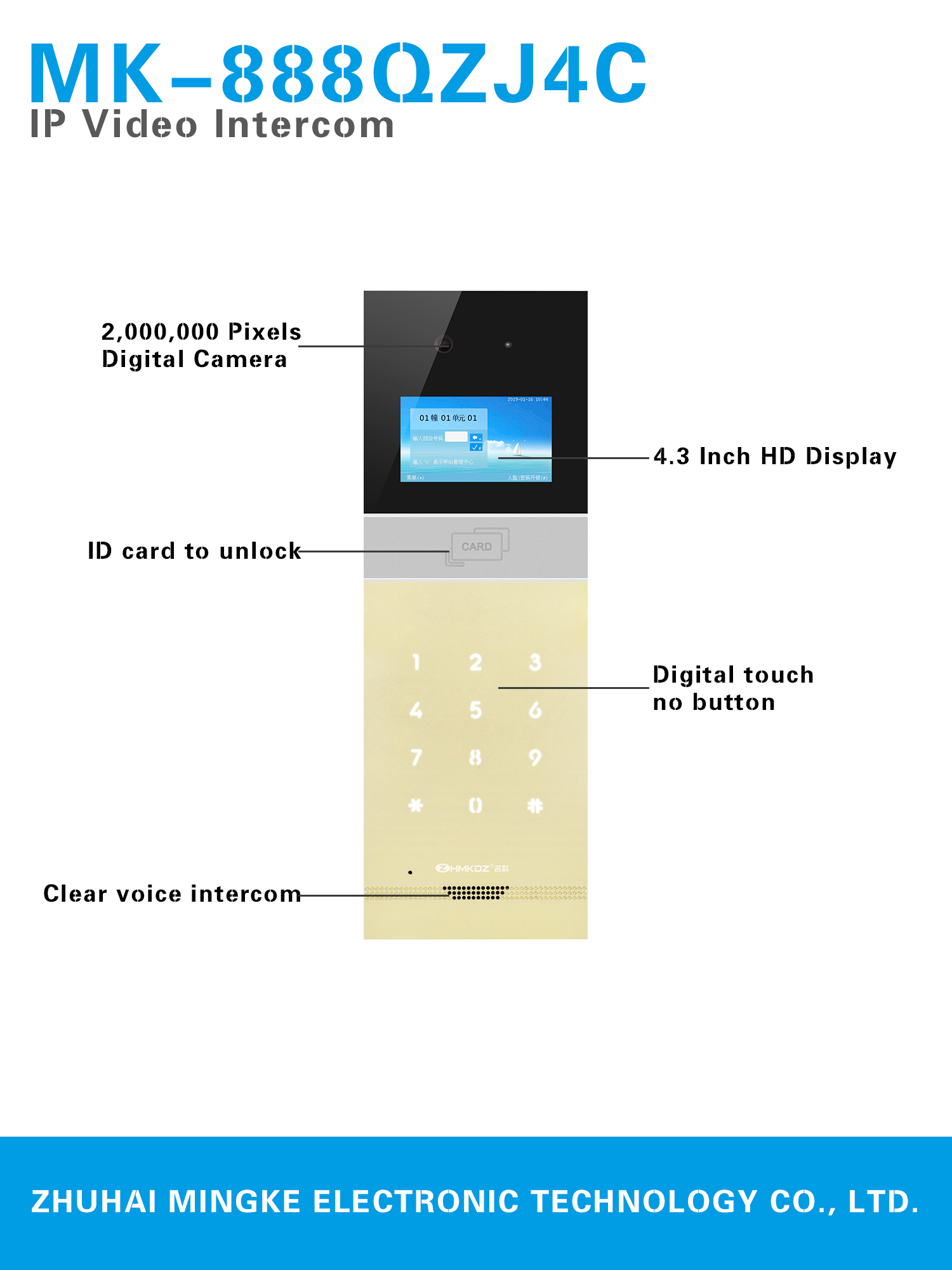 Morden Style Camera Tuya Door Phone Wifi Intercom System For Apartments Ring Video Doorbell2 Morden Style Camera Tuya Door Phone Wifi Intercom System For Apartments Ring Video Doorbell2