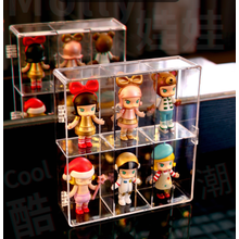 Boîte d&#39;affichage de stockage de produits de jouets en acrylique sur mesure