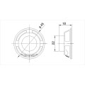 Alto-falante com ímã de neodímio de alta eficiência 45 mm 3 w 4 ohm