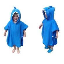 Baumwoll -Cartoon -Kinder -Surfwechslerwechsel Poncho -Handtuch