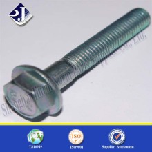 Plated Zinc Grade 10.9 Hex Flange Bolt