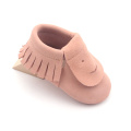 Funny Suede Baby Moccasins