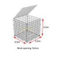 Galvanized Mesh PVC stone Box weld Gabion Basket