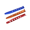 U Shape Big Orange Camping Sand Tent Stakes