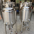 Tanques de fermentación de cerveza de 100 litros de fermentación de acero inoxidable cerveza de fermentación